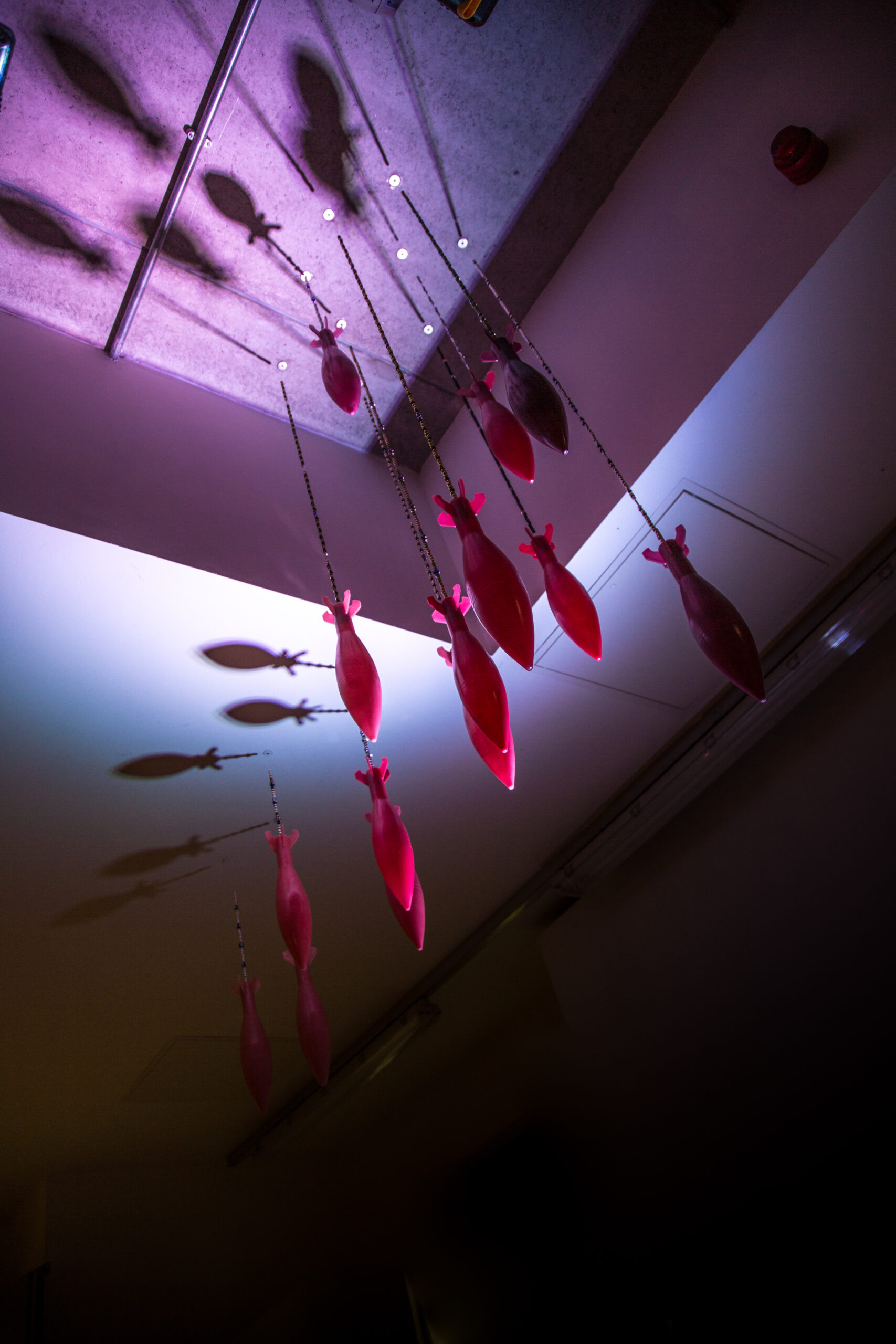 Lipstick Mortars (2018) [Lipstick, wax, beads] Photography by Sian Wright